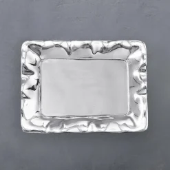 GIFTABLES Vento Rectangular Engraved Tray- XOXO