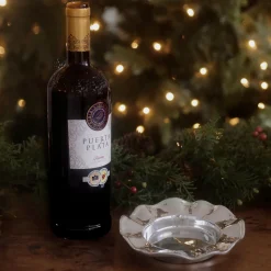 GIFTABLES Vento Silver Wine Coaster