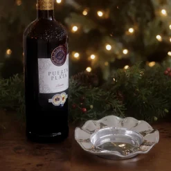 GIFTABLES Vento Silver Wine Coaster