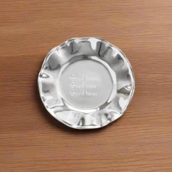 GIFTABLES Vento Wine Plate 