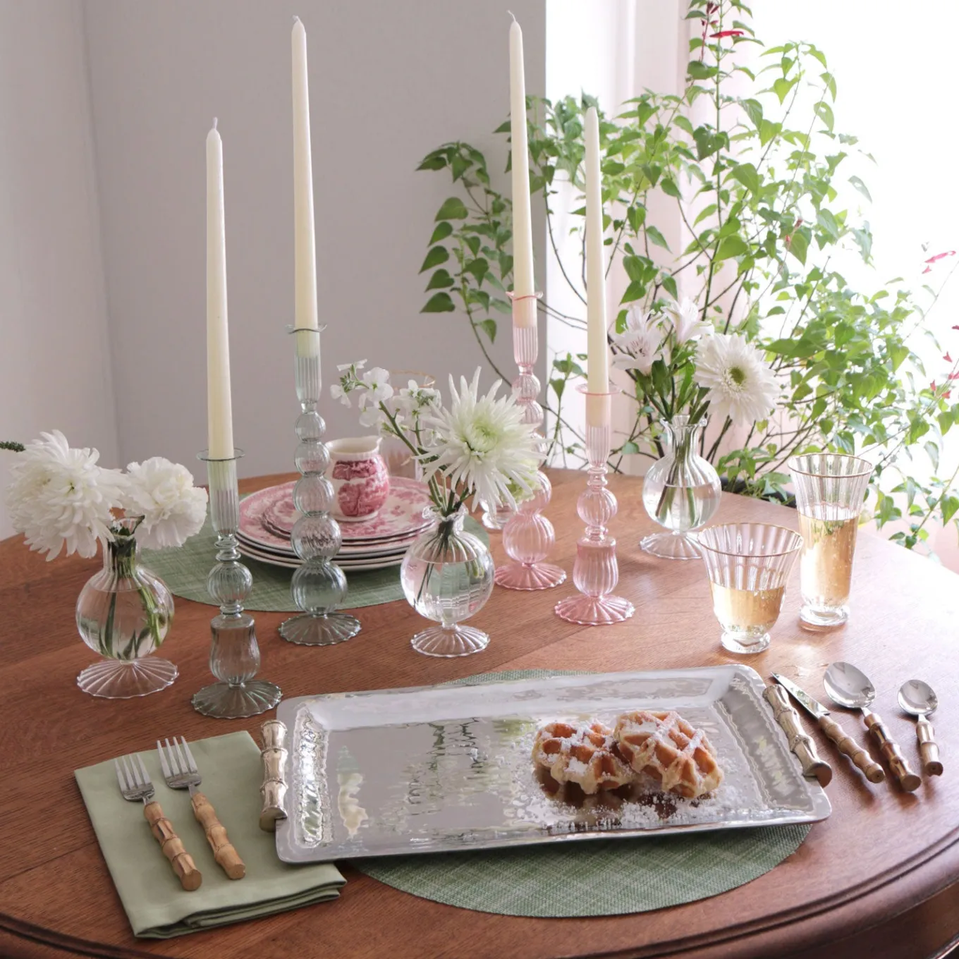 GLASS Audrey Stemless All Purpose Glass with Gold Rim Set of 4 (Clear