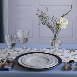 GLASS Cambridge Flora Flower Vase Set of 2 (Clear)