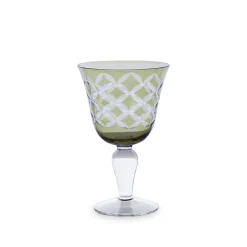 GLASS Carved Wine Set of 6 (Multi)