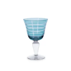 GLASS Carved Wine Set of 6 (Multi)