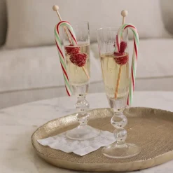 GLASS Venice Champagne Flute Set of 4 (Clear)