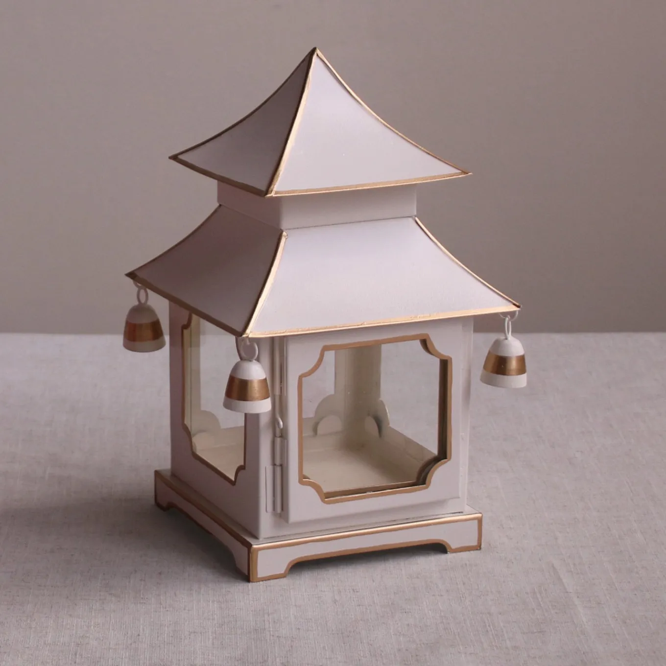 HOLIDAY Pagoda Lantern (Ivory)
