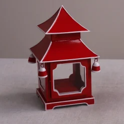 HOLIDAY Pagoda Lantern (Red)