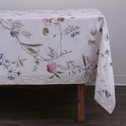 LINEN Gabrielle tablecloth 70 x120 (Floral)
