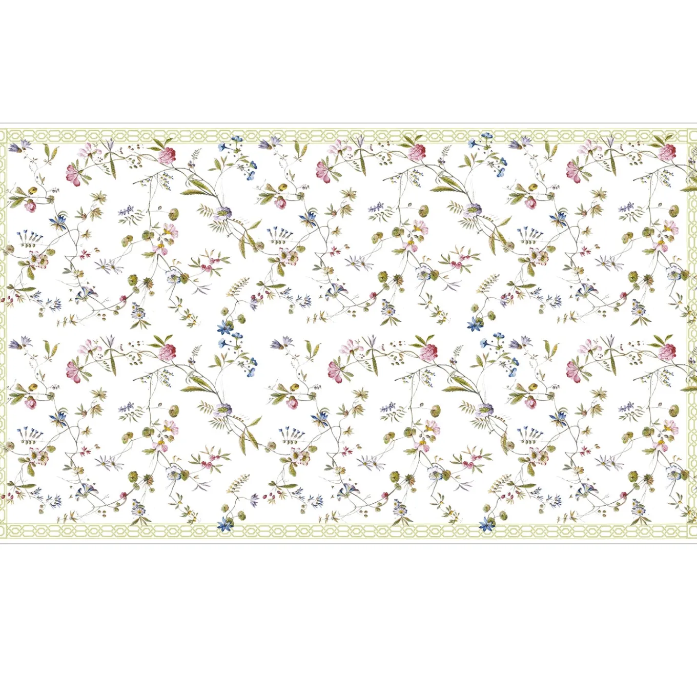 LINEN Gabrielle tablecloth 70 x120 (Floral)