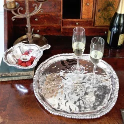 ORGANIC PEARL Nova Round Platter