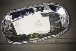 ORGANIC PEARL Nova Small Oval Platter