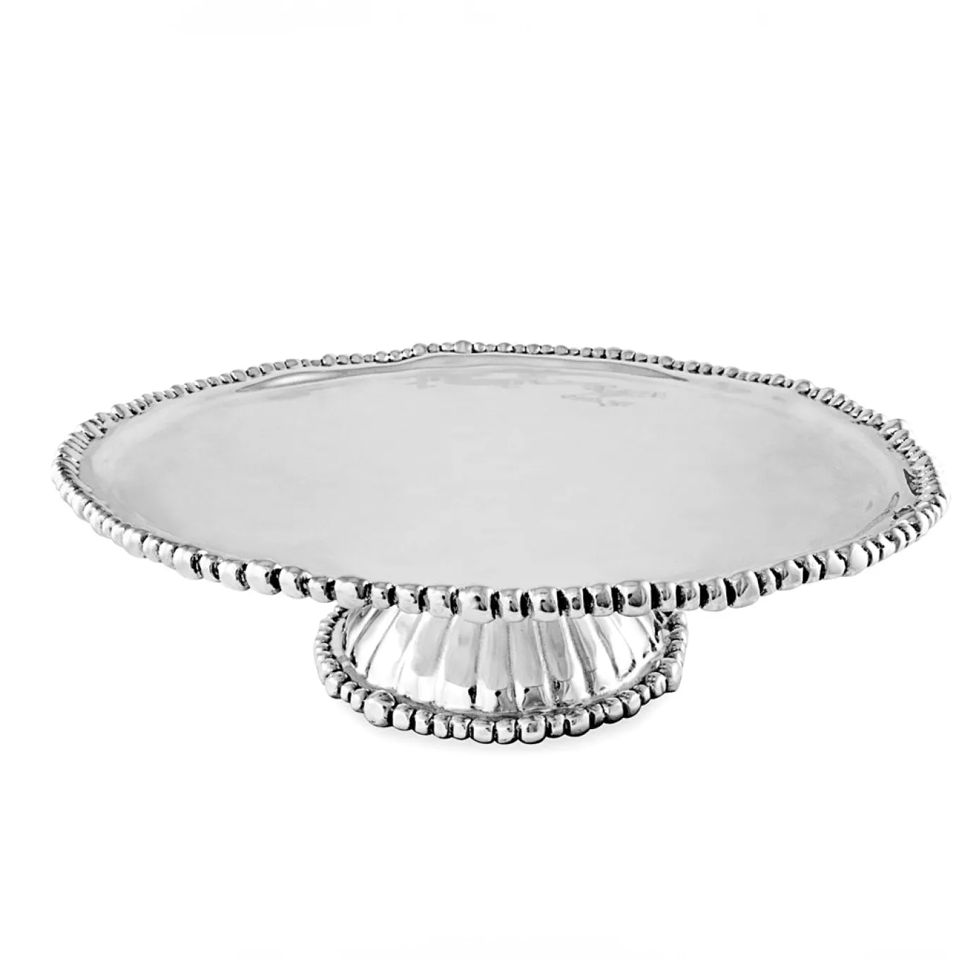 PEDESTAL Organic Pearl Nova Round Platter