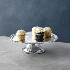 PEDESTAL Organic Pearl Nova Round Platter