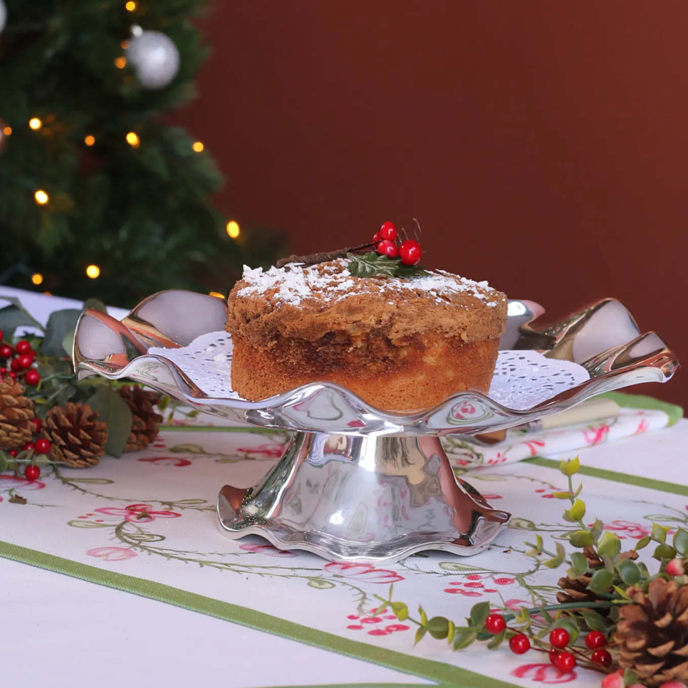 PEDESTAL Vento Olanes Cake Plate