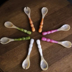 RESIN Rio Bubble Salad Servers (White)