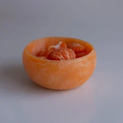 RESIN Sorbet Mini Round Bowl Tangerine