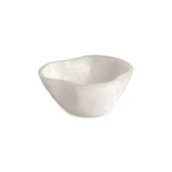 RESIN Sorbet Mini Wavy Round Bowl Coconut