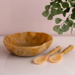 RESIN Sorbet Salad Servers Matcha