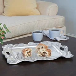 VENTO Rebecca Large Rectangular Tray with Handles