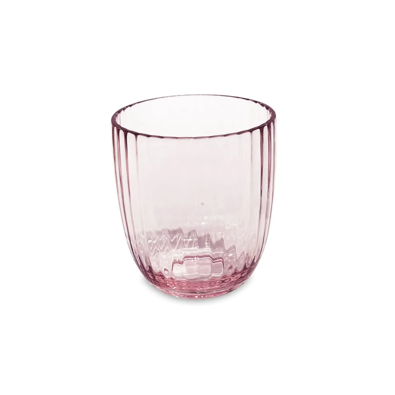 VIDA Acrylic Double Old Fashioned Set of 4 (Pink)
