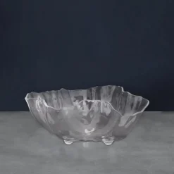 VIDA Acrylic Large Deep Bowl (Clear)