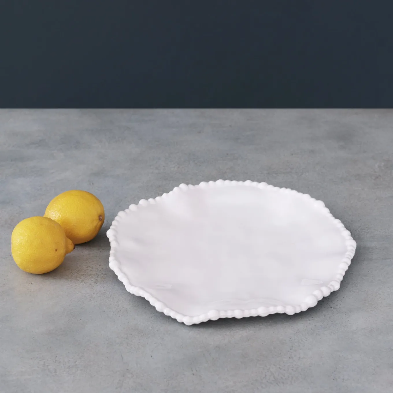 VIDA Alegria 9" Salad Plate Set of 4 (White)