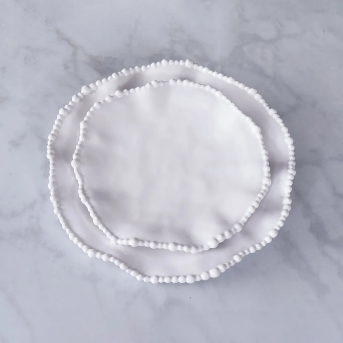 VIDA Alegria 9" Salad Plate Set of 4 (White)