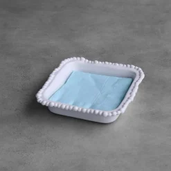 VIDA Alegria Beverage Napkin Holder (White)