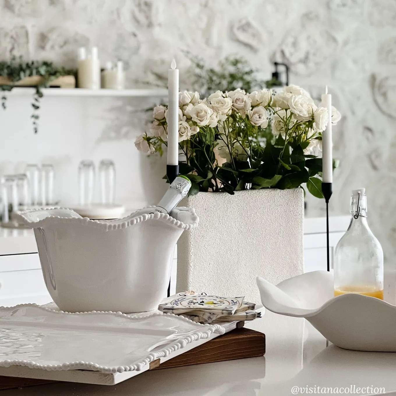 VIDA Alegria Ice Bucket (White)