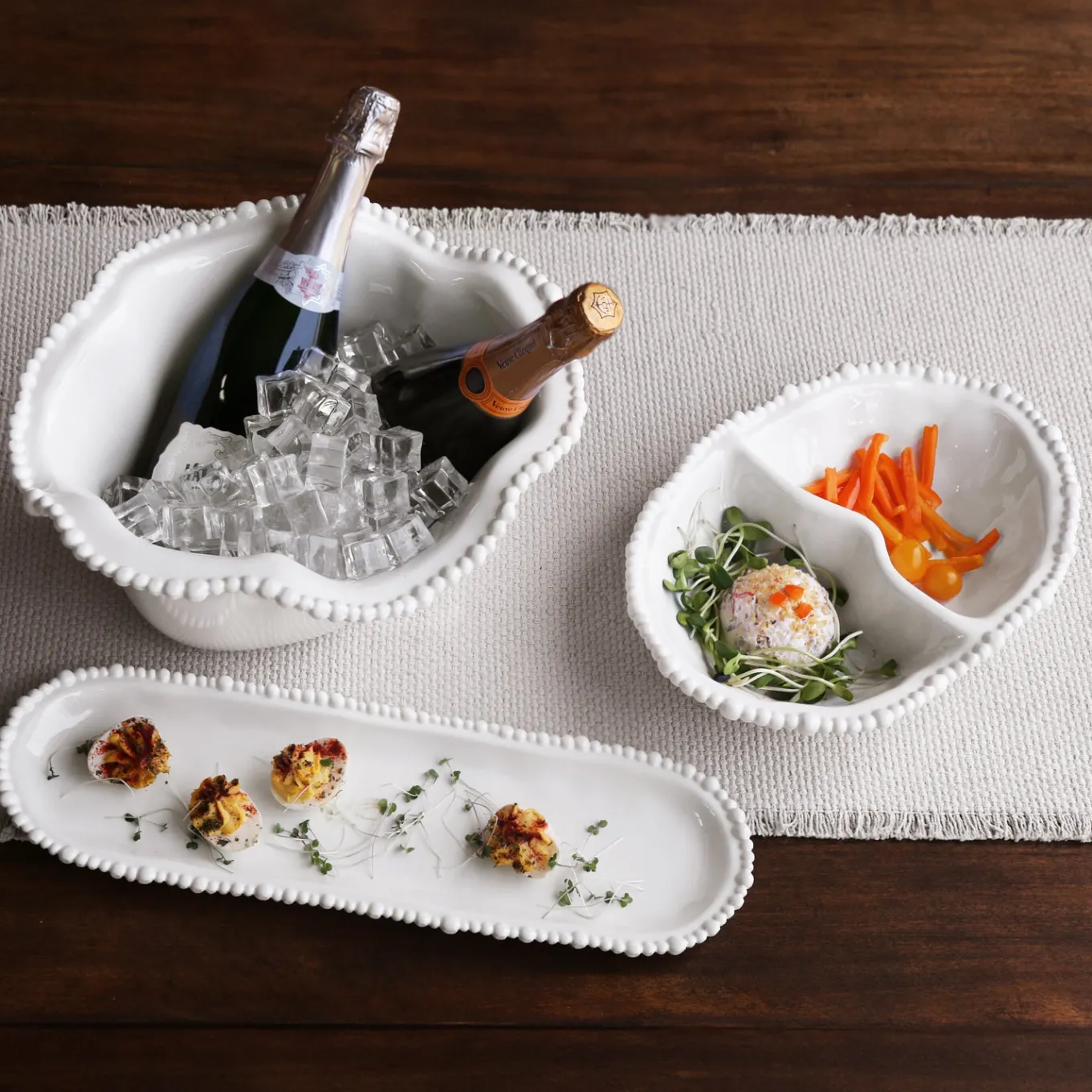 VIDA Alegria Ice Bucket (White)