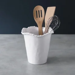 VIDA Alegria Kitchen Utensil Holder (White)