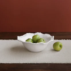 VIDA Alegria Medium Bowl White