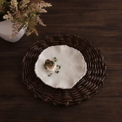 VIDA Alegria Salad Plate Set of 4 (Sand)