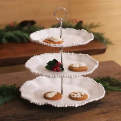 VIDA Alegria Triple Tiered Server (White)