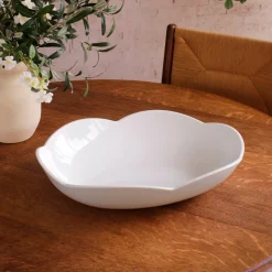 VIDA Amelia Extra Large Oval Bowl White
