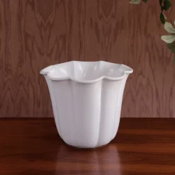 VIDA Amelia Vase White