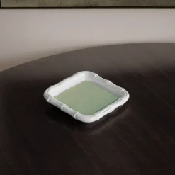 VIDA Bamboo Beverage Napkin Holder (White)