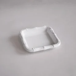 VIDA Bamboo Beverage Napkin Holder (White)