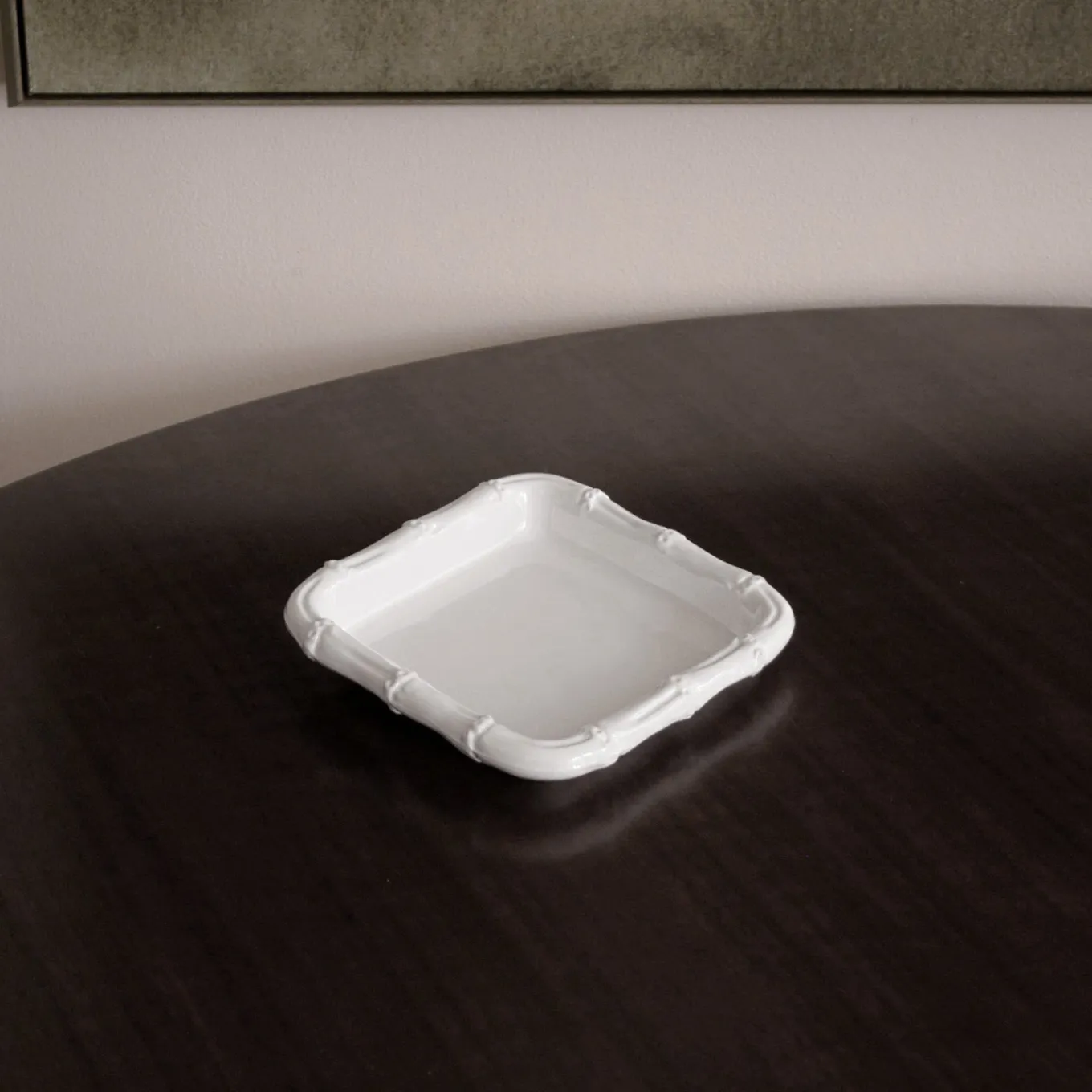 VIDA Bamboo Beverage Napkin Holder (White)