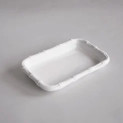 VIDA Bamboo Guest Towel Holder (White)