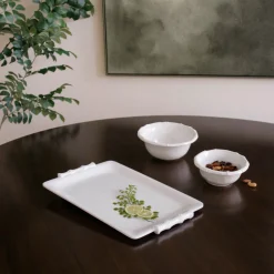 VIDA Bamboo Small Dip Bowl (White)