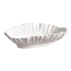 VIDA Bloom Large Oval Bowl (White)