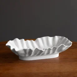 VIDA Bloom Large Rectangle Bowl (White)