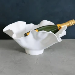 VIDA Bloom Wine Bucket (White)