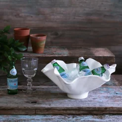 VIDA Bloom Wine Bucket (White)