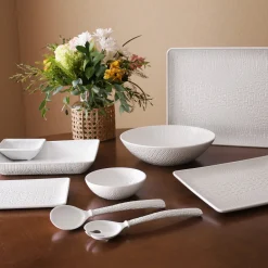 VIDA Croc Extra Large Rectangular Tray (White)