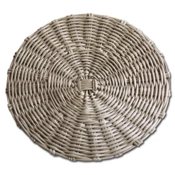 VIDA Faux Wicker Placemats Set of 4 (Seagrass)