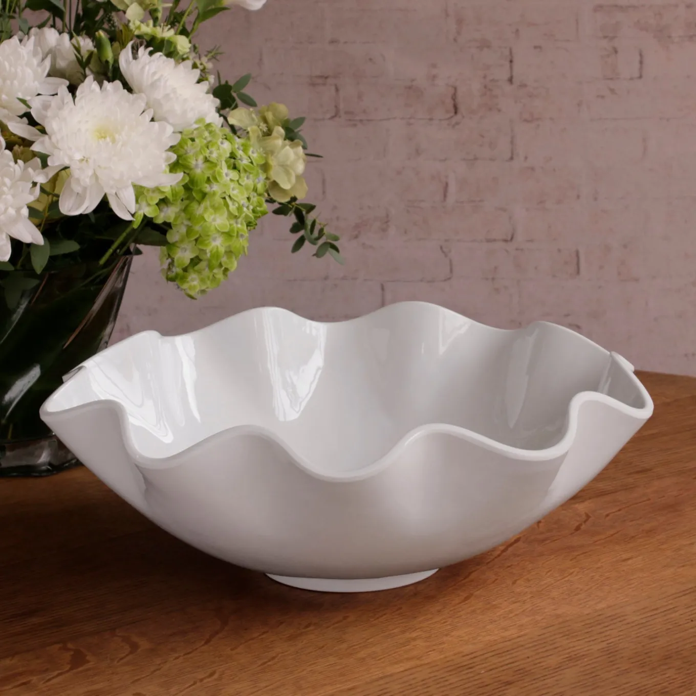 VIDA Havana Carola Extra Large Bowl White