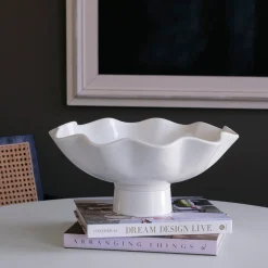 VIDA Havana Carola Large Pedestal White