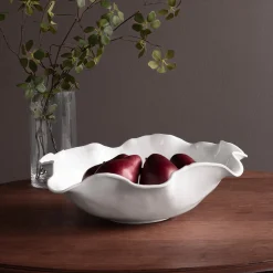 VIDA Havana Extra Large Round Centerpiece (White)